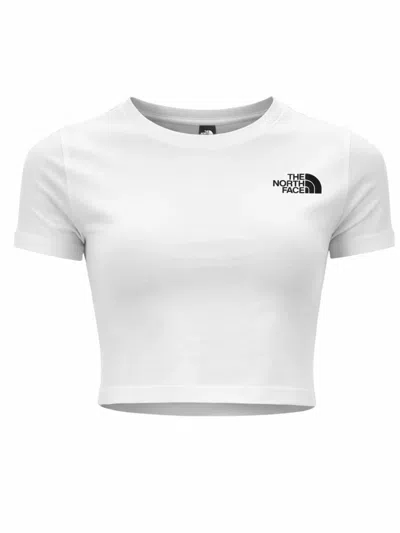 The North Face Cropped T-shirt In White