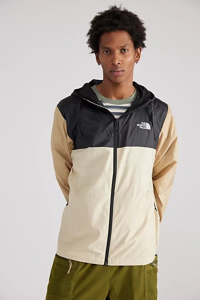 The North Face Cyclone Jacket In Gravel/black, Men's At Urban Outfitters In Neutral
