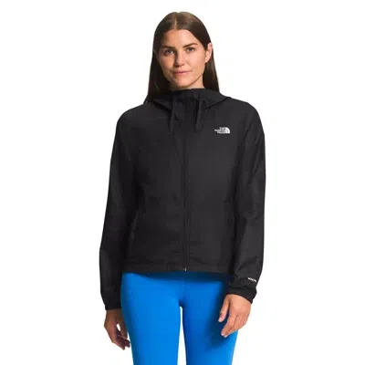 The North Face Logo Print Jacket In Nero