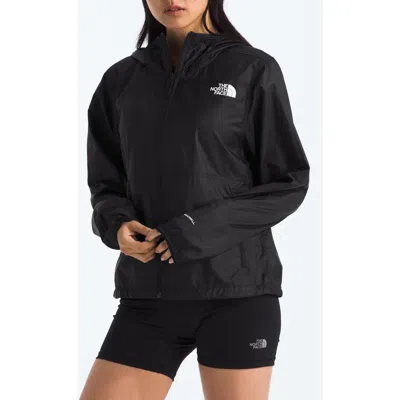 The North Face Cyclone Hooded Wind Jacket In Tnf Black