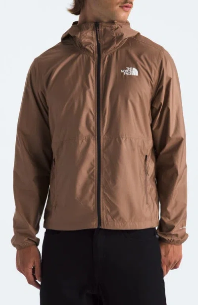 The North Face Cyclone Windwall Water Repellent Jacket In Latte