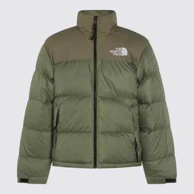 THE NORTH FACE DARK GREEN DOWN JACKET