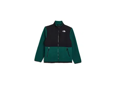 The North Face Denali Jacket (little Kid/big Kid) Kid's Coat Pacific Teal: Sm (7-8 Big Kid) In Multi