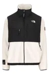 The North Face Black & White Retro Denali Jacket In White