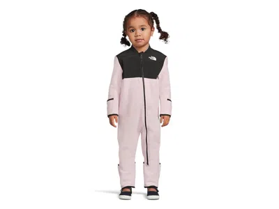 The North Face Denali One-piece (infant) Kid's Jumpsuit & Rompers One Piece Pale Blossom : 3-6 Months, Fleece/nylon In Purple