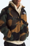 The North Face Denali X Jacket In Black Camo/tnf Black