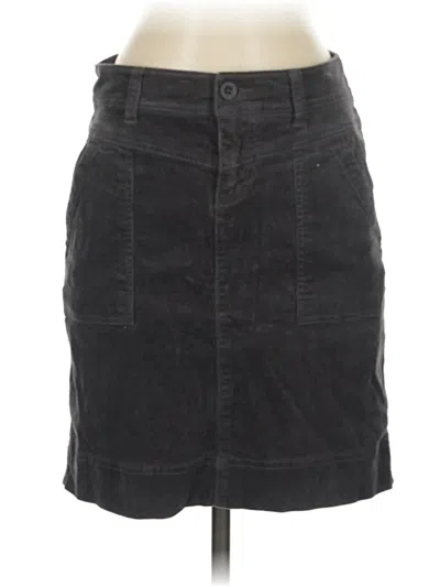 Pre-owned The North Face Denim Skirt In Gray
