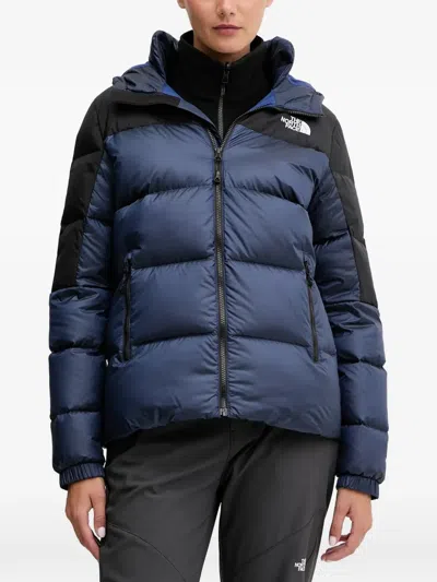 The North Face Diablo Down 2.0 Hooded Puffer Jacket In Blue