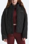 The North Face Diamond Peak Water Repellent Quilted Jacket In Black