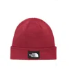 The North Face Dock Worker Beanie In Beetroot