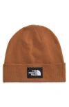The North Face Dock Worker Recycled Beanie In Brown