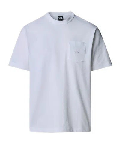 The North Face He North Face M Ss Dome Relaxed Pocket Tee Estate In Tnf White