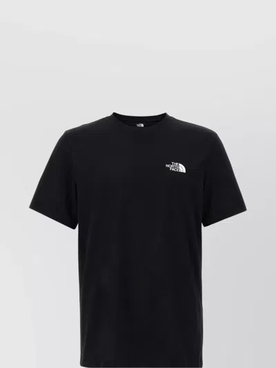 The North Face Dome Shape Short Sleeve Crew Neck T-shirt In Black