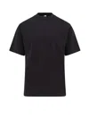 The North Face Ss Dome Relaxed Tee T-shirt In Black Cotton In Black