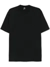 The North Face Ss Dome Relaxed Tee T-shirt In Black Cotton In Schwarz