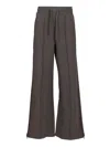 The North Face Dome Wide-leg Joggers Trousers Black In Gray
