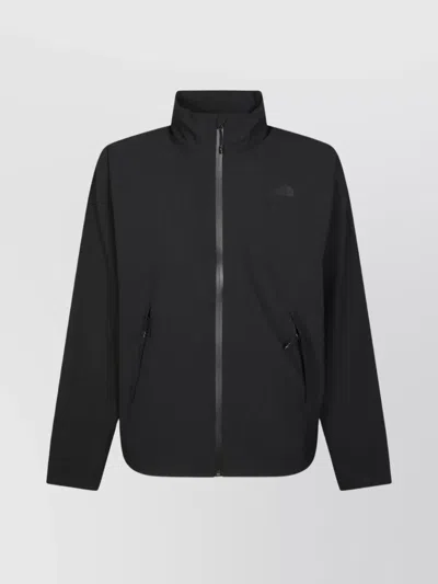 The North Face Dome Wind Jacket Elastic Cuffs In Black