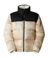 The North Face White 1992 Nuptse Reversible Down Jacket In Nude