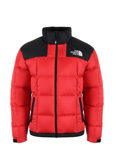 The North Face Down Jacket In Nylon In Red