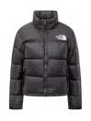 The North Face Womens Black 1996 Retro Brand-embroidery Regular-fit Shell-down Jacket In Black