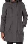 The North Face Downtown Parka In Tnf Dark Grey Heather In Multi