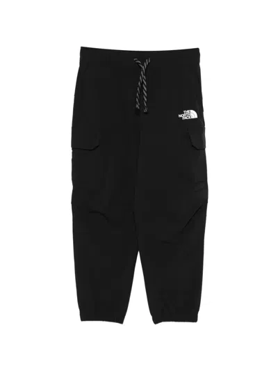 The North Face Kids' Drawstring Cargo Trousers In Black