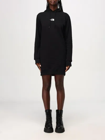 The North Face Dress  Woman Color Black In Schwarz