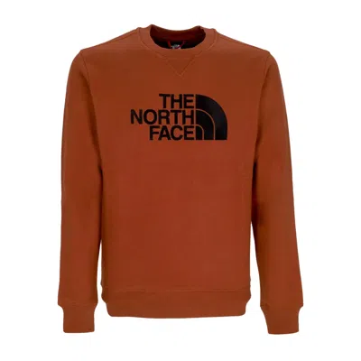The North Face Drew Peak Crewneck Men's Sweatshirt Brandy Brown