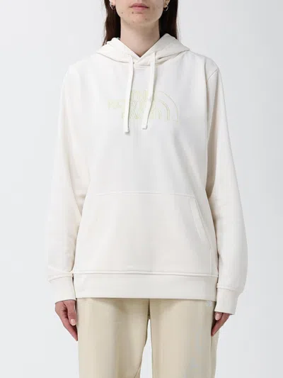 The North Face Drew Peak Light Cotton Hoodie With Logo In Yellow
