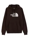 The North Face Drew Peak Logo-print Hoodie In Brown