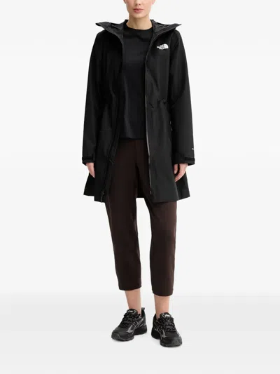 The North Face Dryvent™ Mono Bedretto Hooded Drawstring-waist Parka In Black
