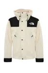 The North Face Reign On Windbreaker In White Dune/tnf Black