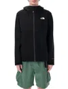 The North Face Hooded Jacket With Chest Pocket And Elastic Cuffs