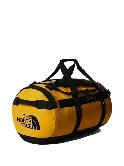 The North Face Duffel Bag With Adjustable Straps "base Camp" In Yellow