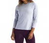 The North Face Dune Sky Long Sleeve Top In Mystic Haze In Gray