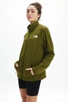 The North Face Dune Sky Zip-up Jacket In Forest Olive, Women's At Urban Outfitters In Forest Olive