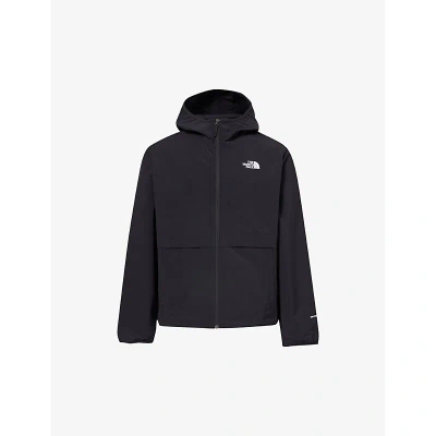 The North Face Mens Black Easy Wind Brand-embroidered Shell Jacket