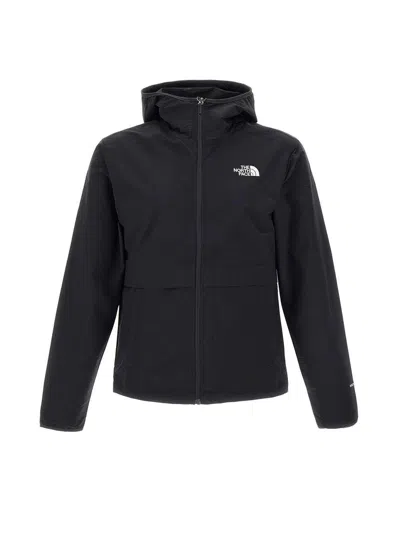 The North Face Easy Wind Full-zip Jacket In Black