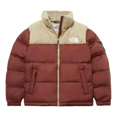 The North Face Eco Nuptse Fleece Jacket 'brown'