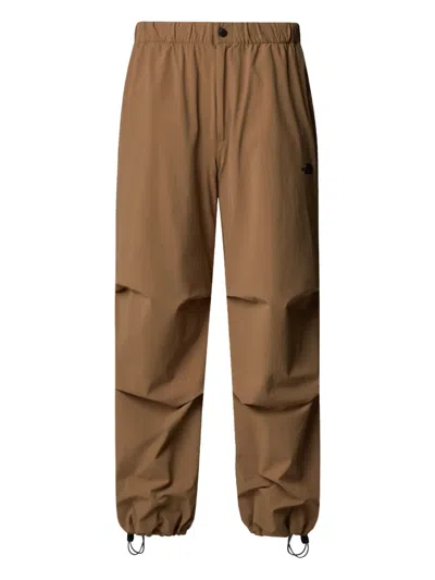 The North Face Elastic-waistband Track Pants In Brown