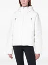 The North Face Mountain Range Hooded Down Jacket Nf0a8dqtny R North Qli1 In White