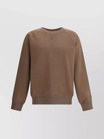 THE NORTH FACE EMBROIDERED MONOGRAM COTTON SWEATSHIRT