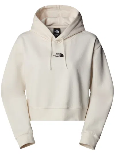 The North Face Essential Crop Hoodie In Neutral