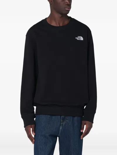 THE NORTH FACE ESSENTIAL LITE LOGO-DETAIL SWEATSHIRT