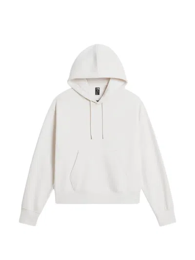 The North Face Essential Simple Dome Drawstring Pouch-pocket Hoodie In White
