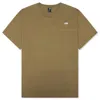 The North Face Essential Simple Dome Tee In Cedar