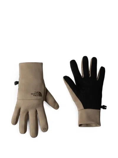 The North Face Etip™ Logo-print Gloves In Neutral