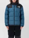The North Face Mens Lhotse Brand-embroidery Regular-fit Shell-down Jacket Midnight Petrol Xl