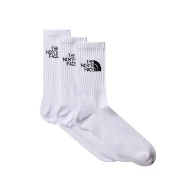 Pre-owned The North Face Everyday Standard Crew Sock (3 Pairs) 'tnf White' | Men's Size L