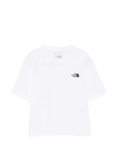 The North Face Evo Sd Logo-embro T-shirt In White